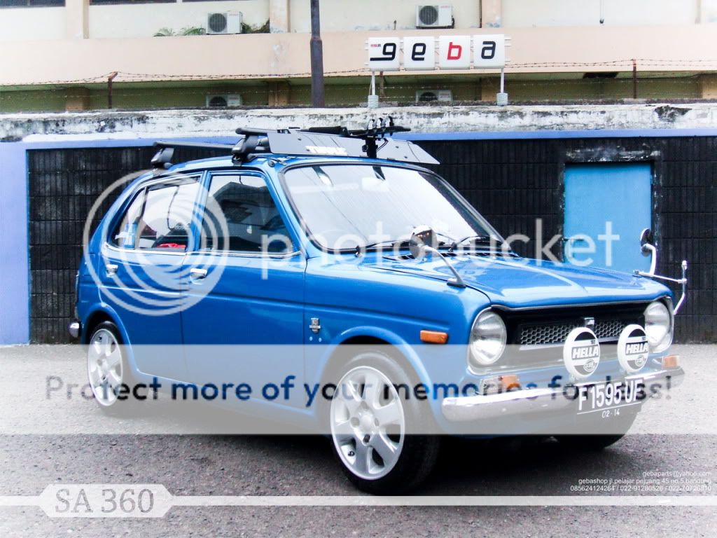 MY LIFE Honda SA 360 Neon Blue